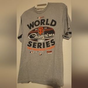 Majestic SF Giants 2012 World Series T-Shirt, Medium